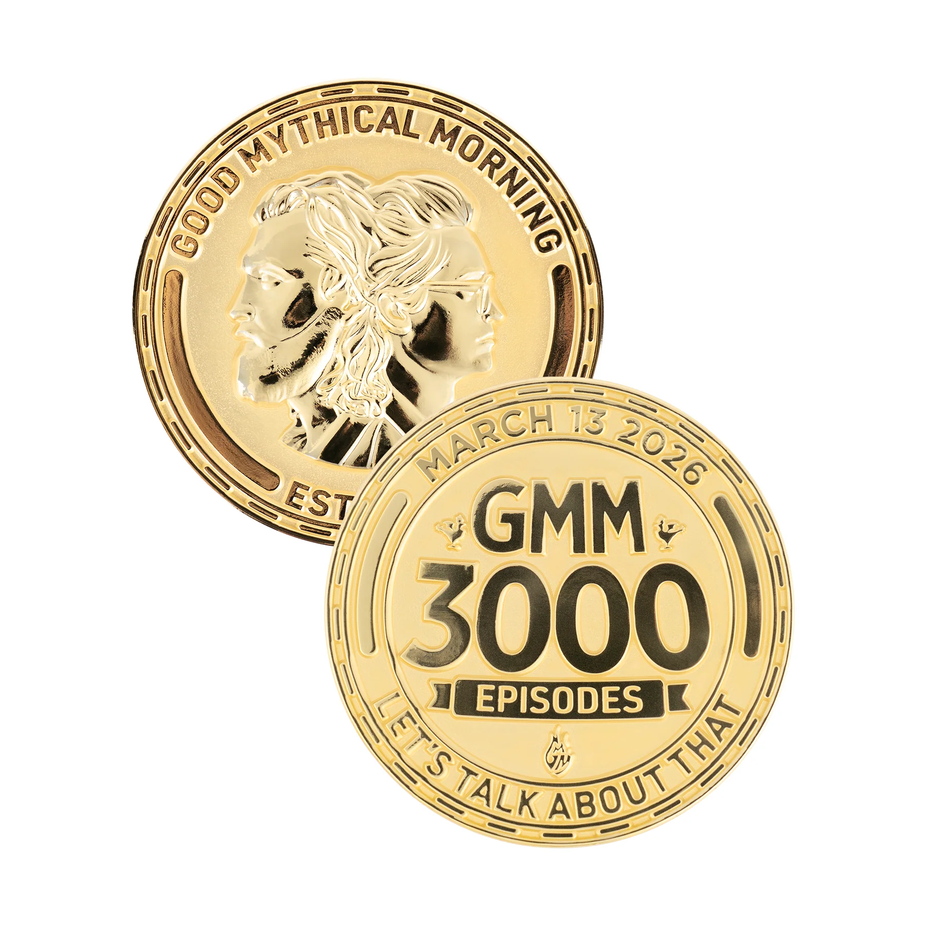 3000th Episode Coin - Image 3