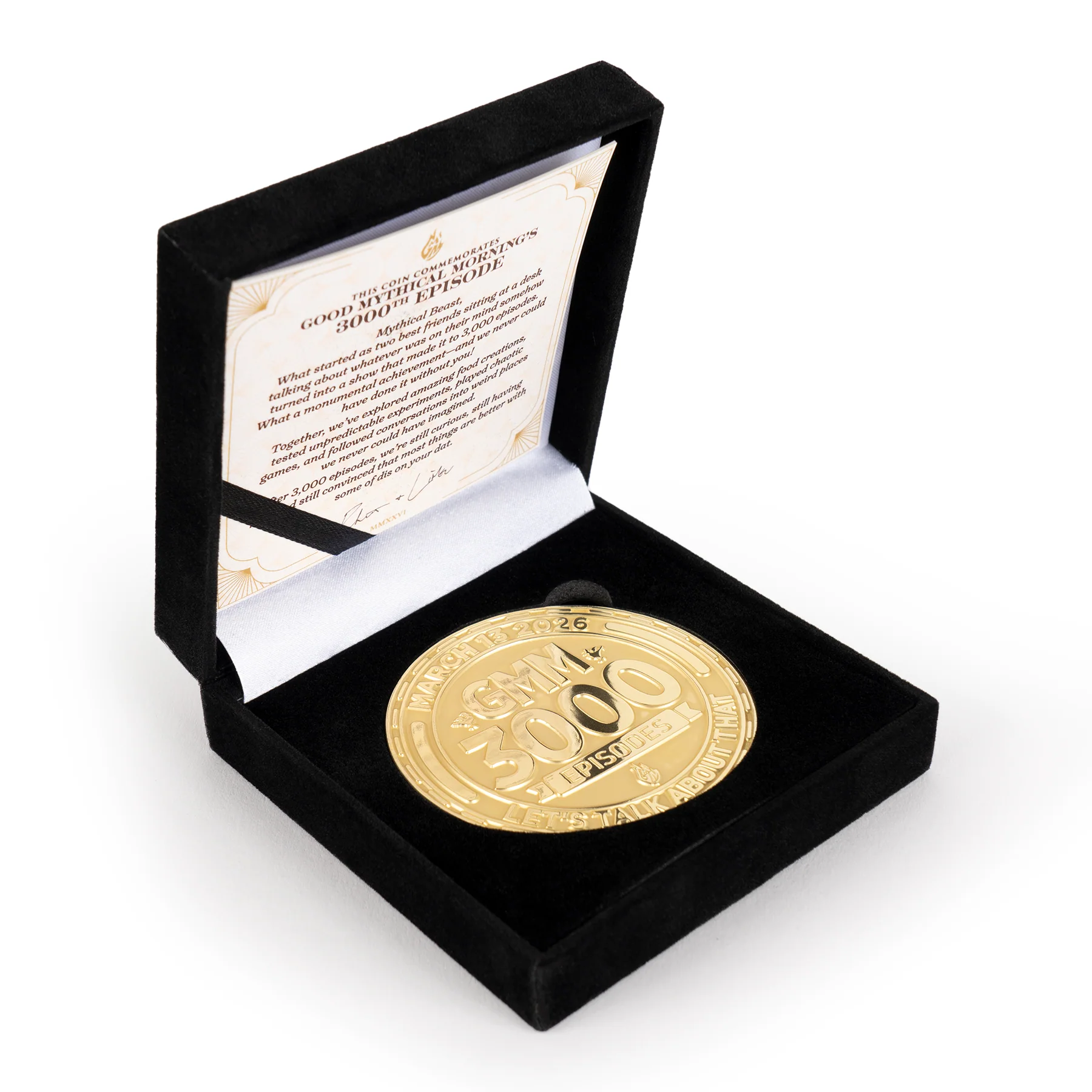 3000th Episode Coin - Image 4