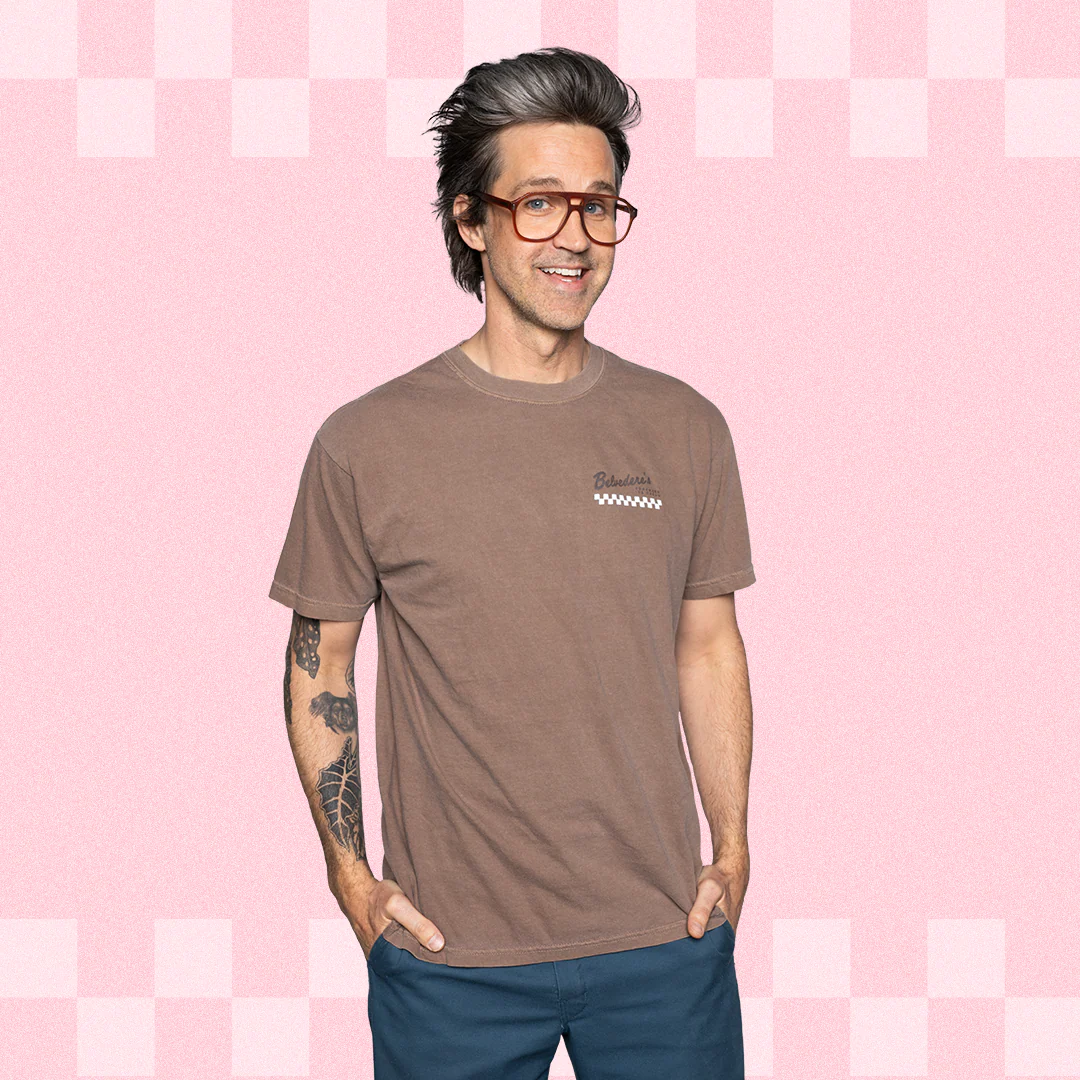 Belvedere's Ice Cream Shop Tee (Chocolate) - Image 2