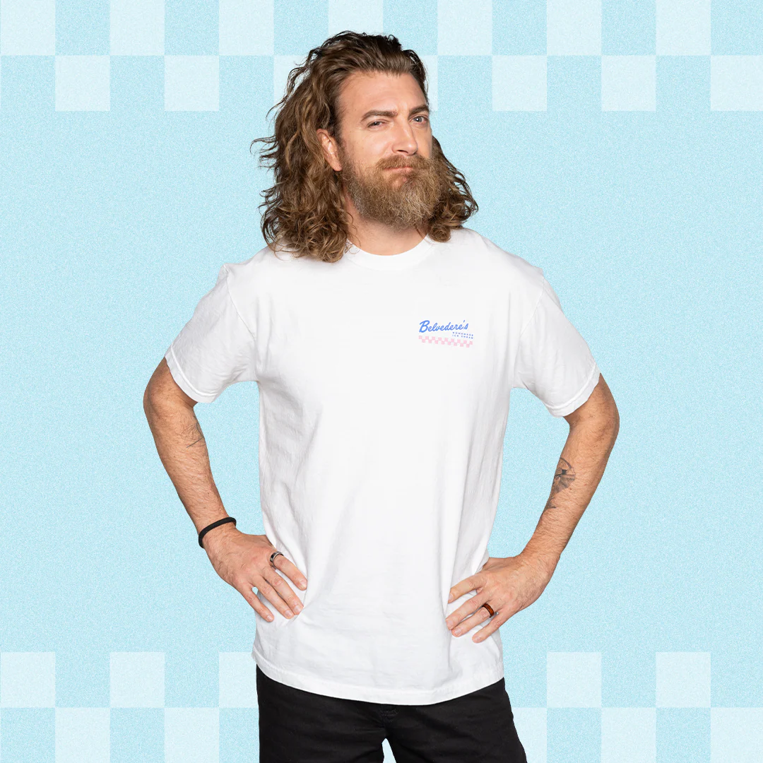 Belvedere's Ice Cream Shop Tee (Vanilla) - Image 2