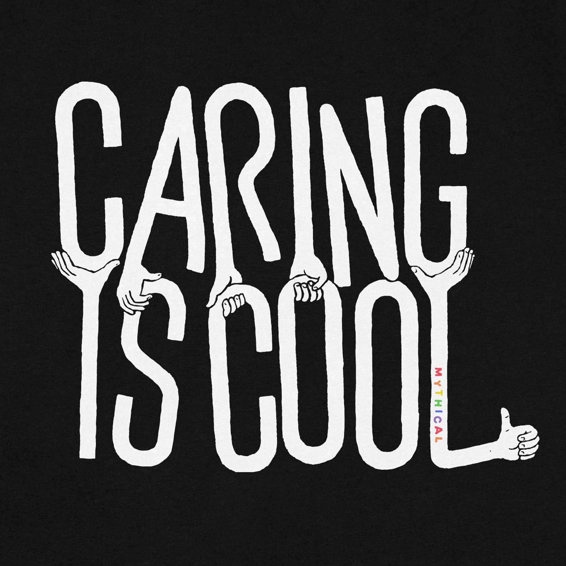Caring is Cool Tee - Image 3