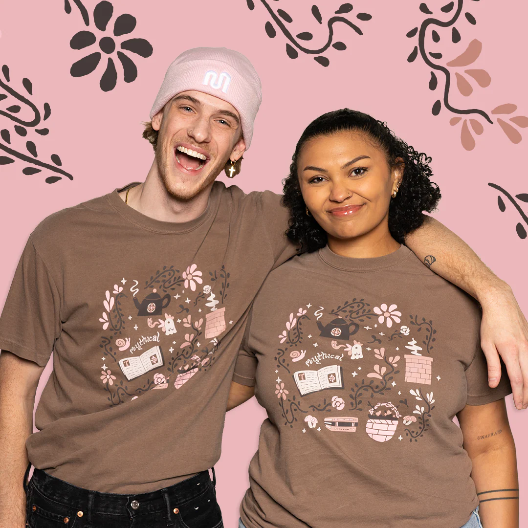 Cozy Mythical Morning Tee - Image 2