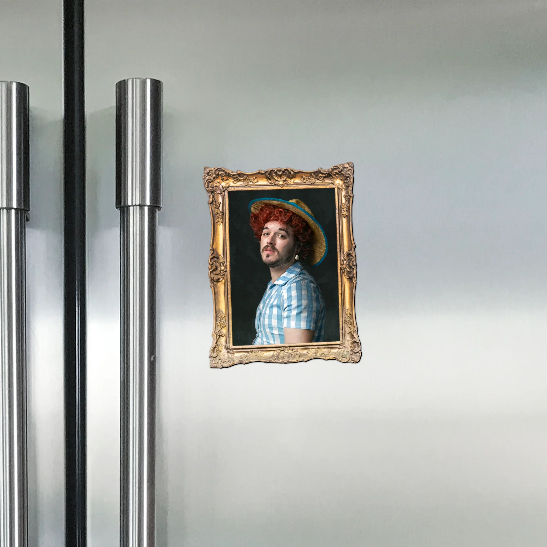 Giant Deborah With A Pearl Earring Magnet - Image 2