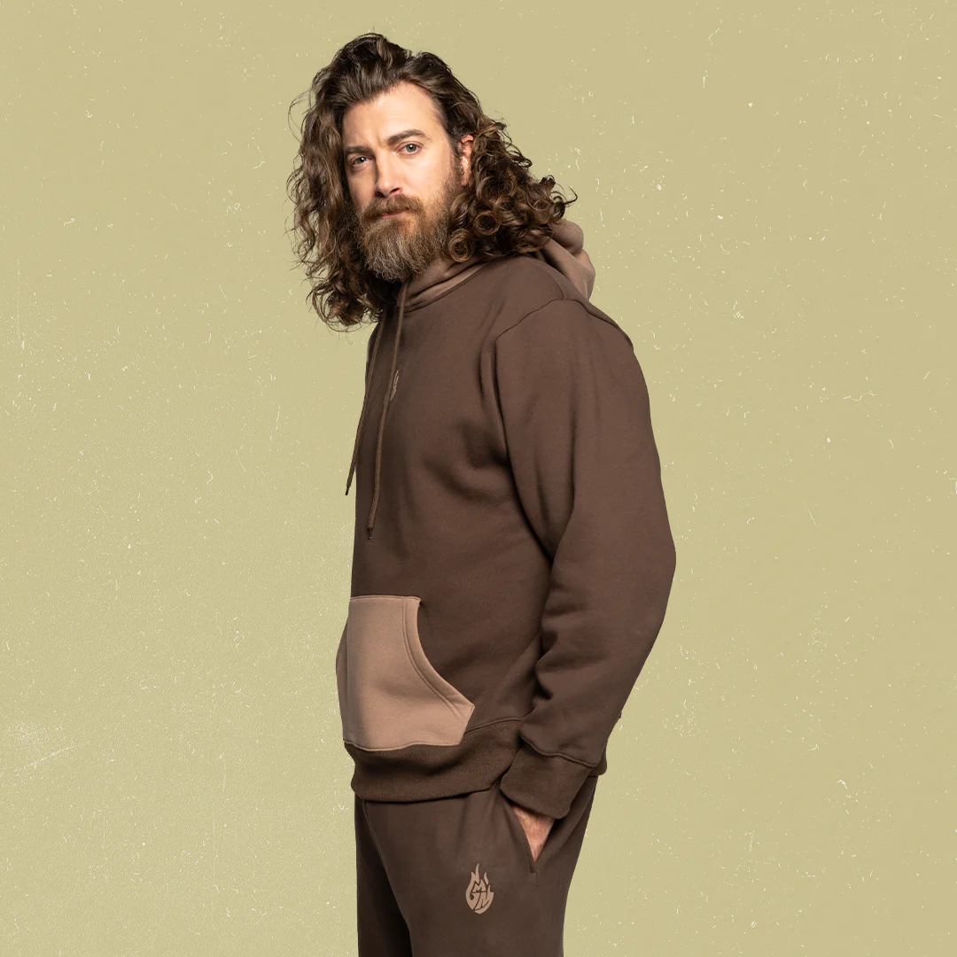 GMM Colorblock Hoodie (Brown) - Image 2