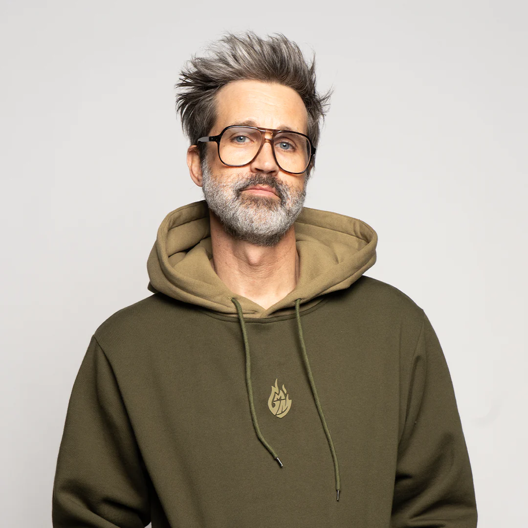 GMM Colorblock Hoodie (Olive) - Image 2