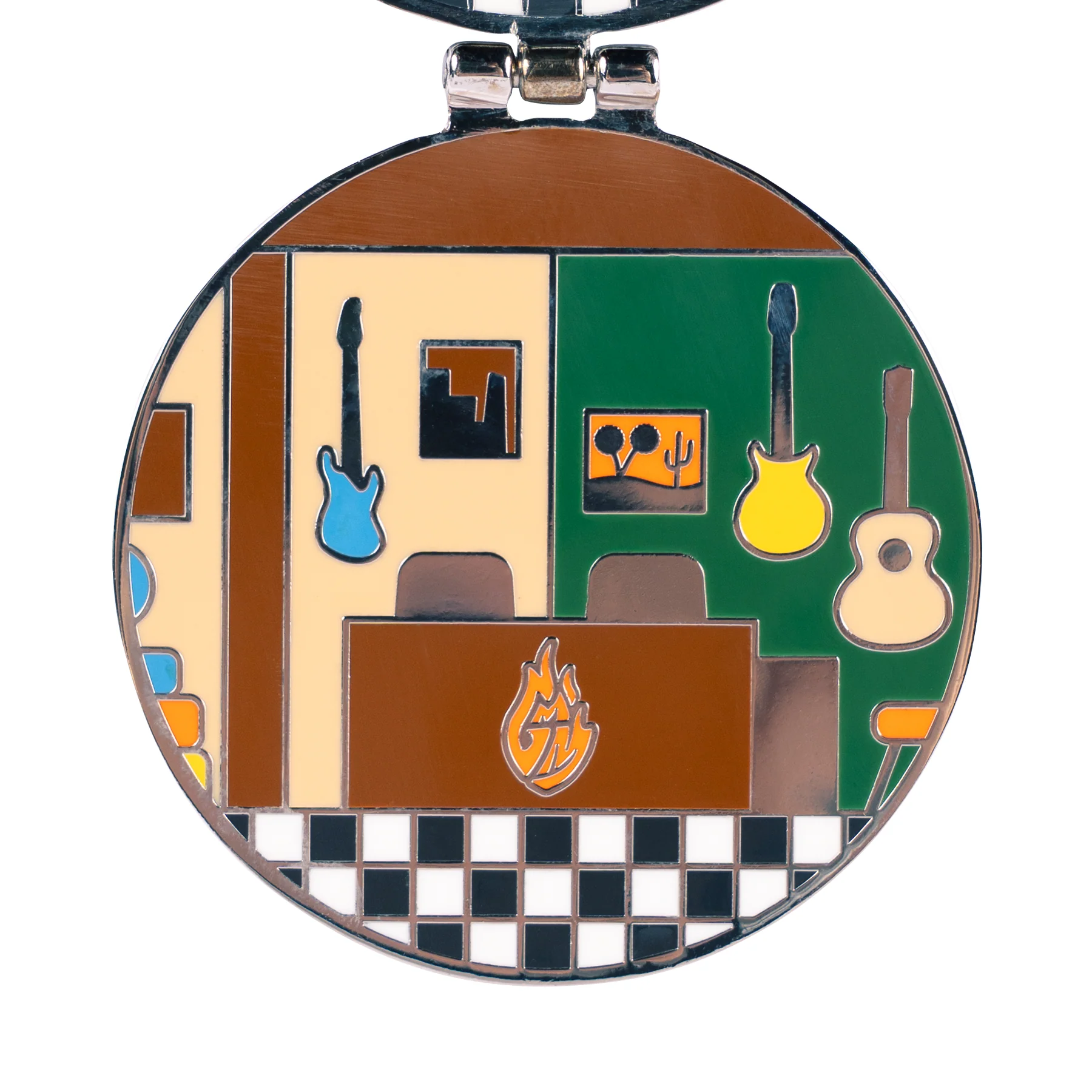 GMM Set Locket Enamel Pin - Image 6