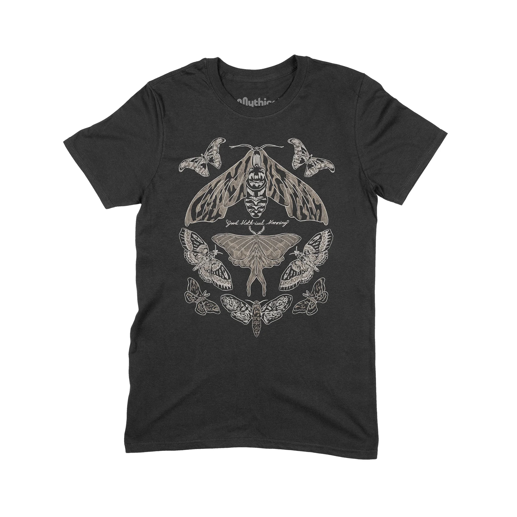 Good Moth-ical Morning Tee (Black)