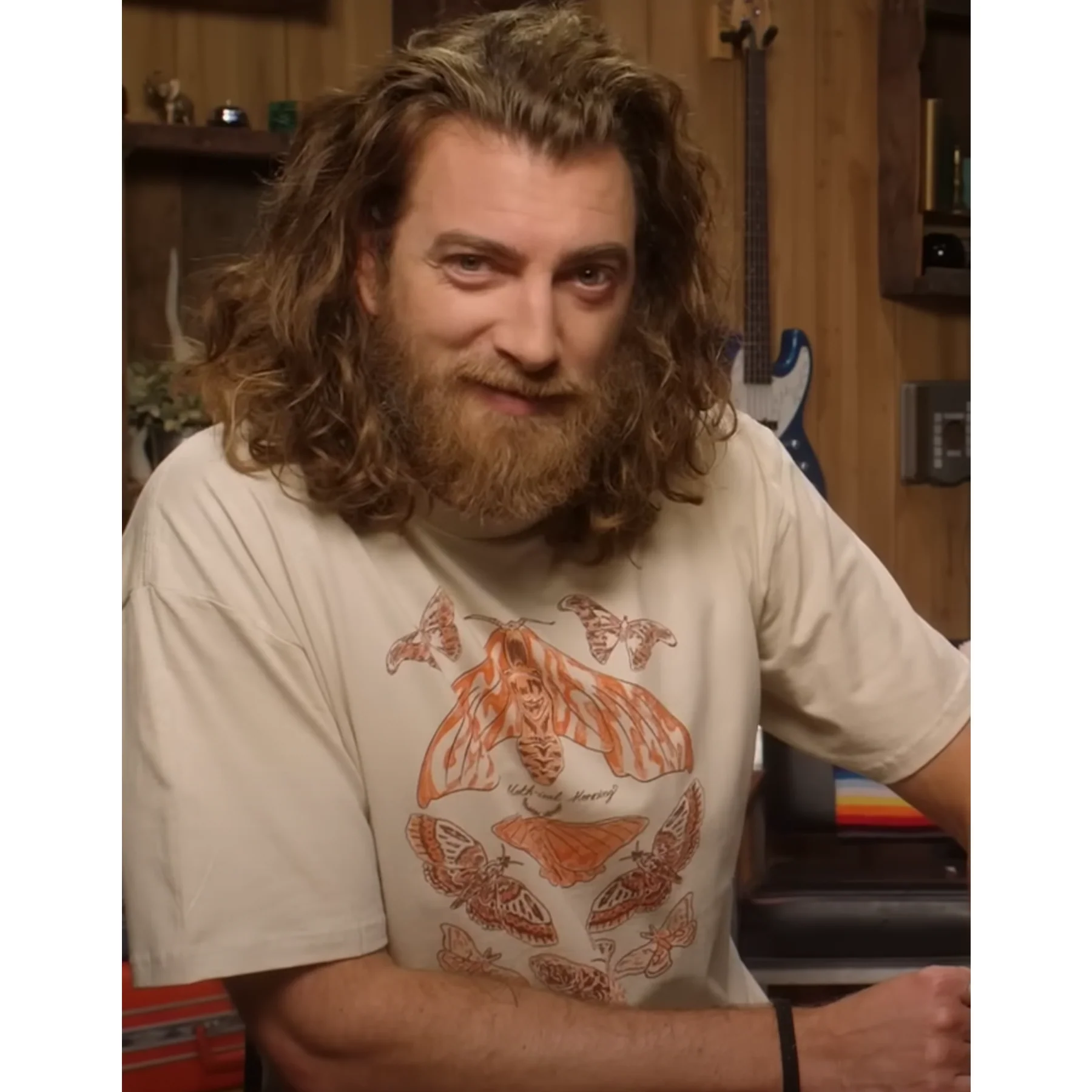 Good Moth-ical Morning Tee (Sand) - Image 3