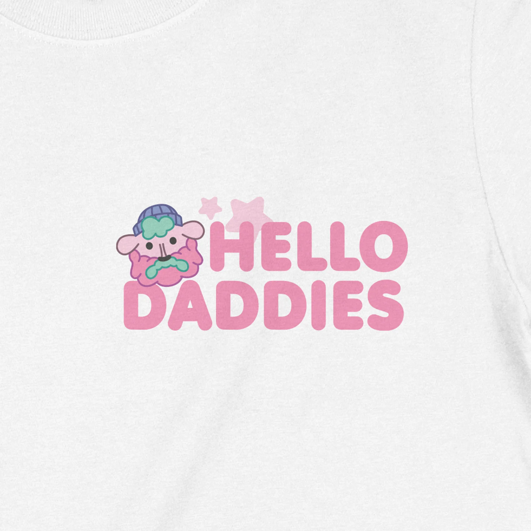Hello Daddies Tee (White) - Image 3