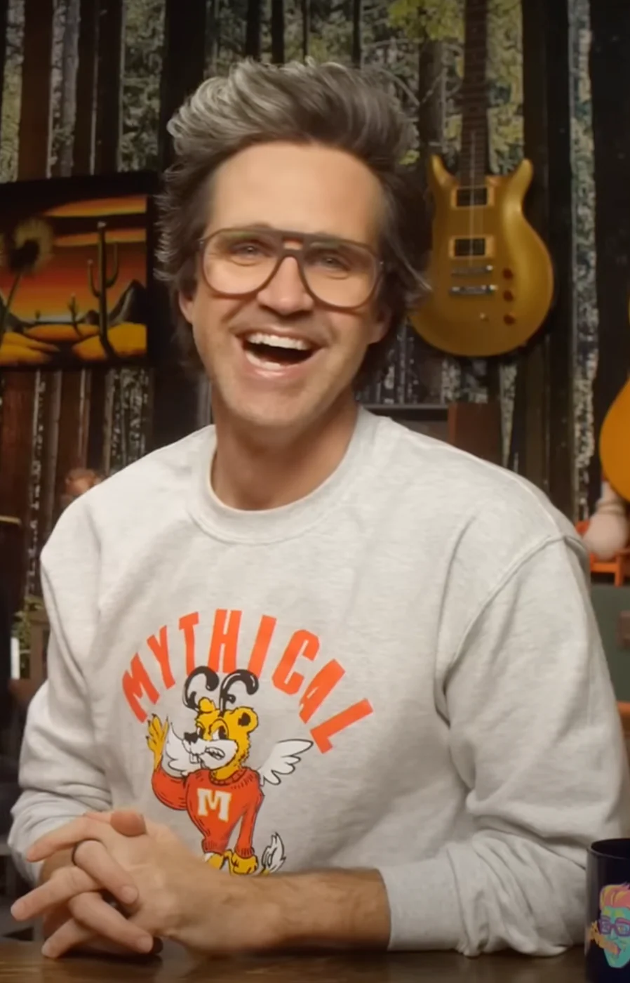 Mythical Randlers Mascot Sweatshirt (Grey) - Image 3