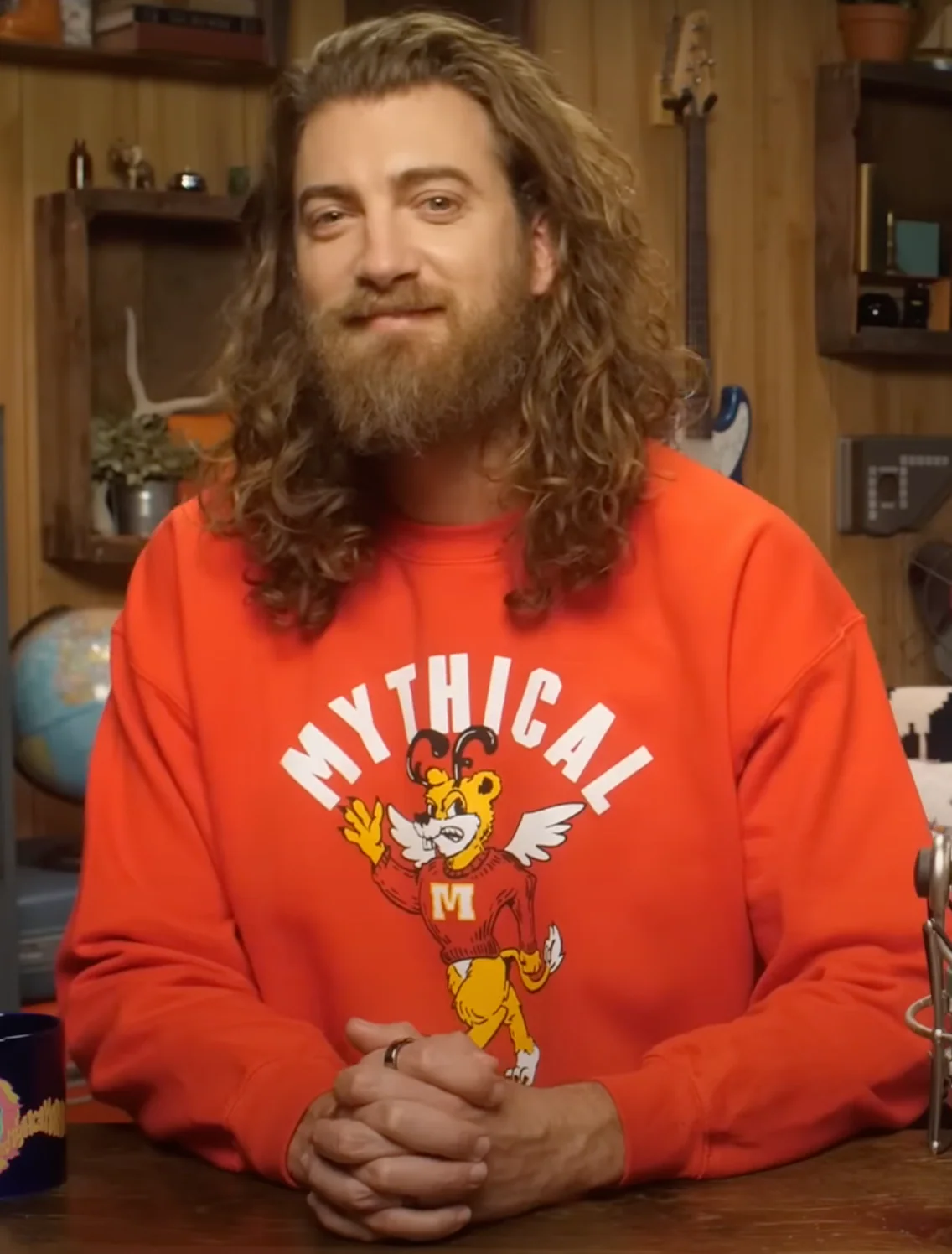 Mythical Randlers Mascot Sweatshirt (Red) - Image 3