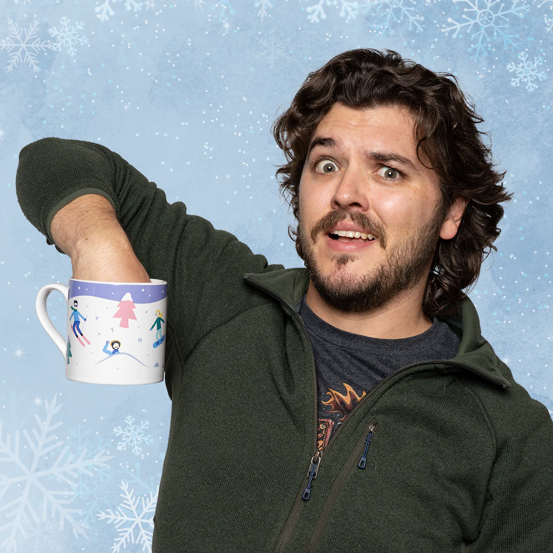 Mythical Snow Day Mug - Image 2