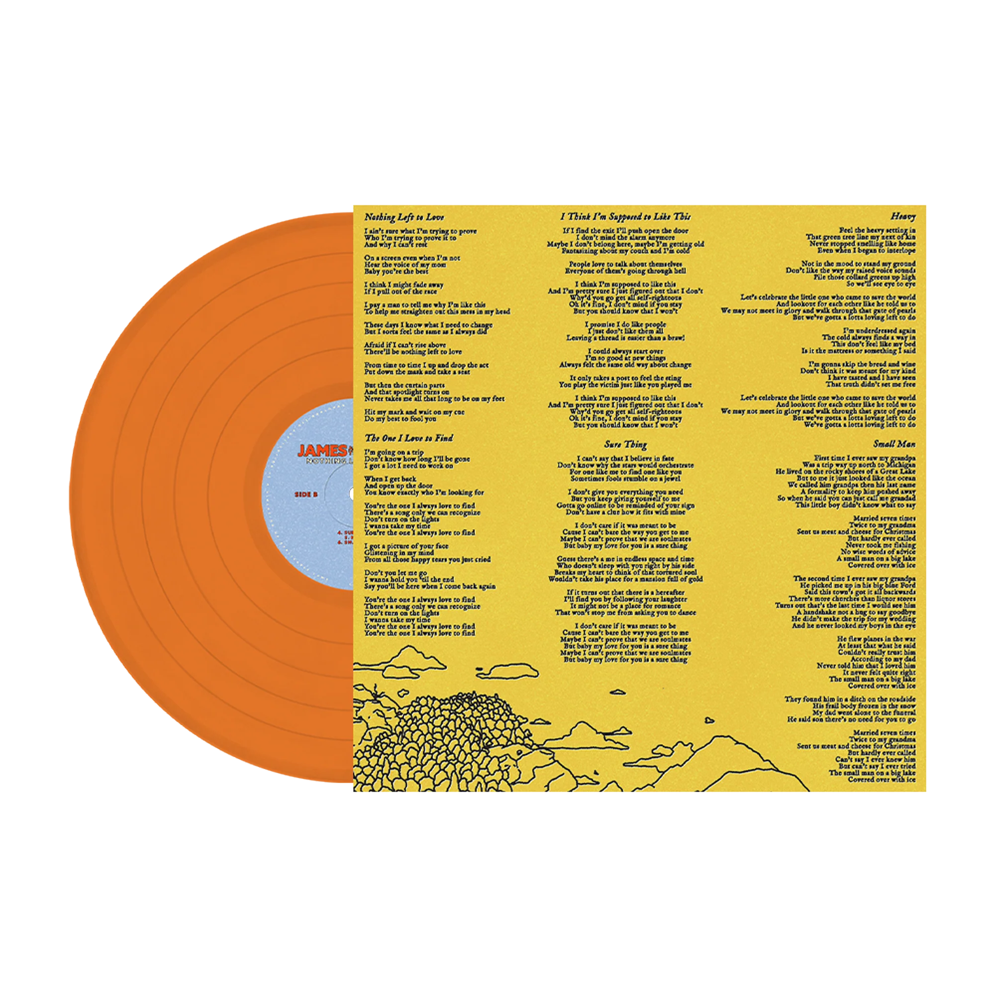 James and the Shame Nothing Left to Love LP - Image 4