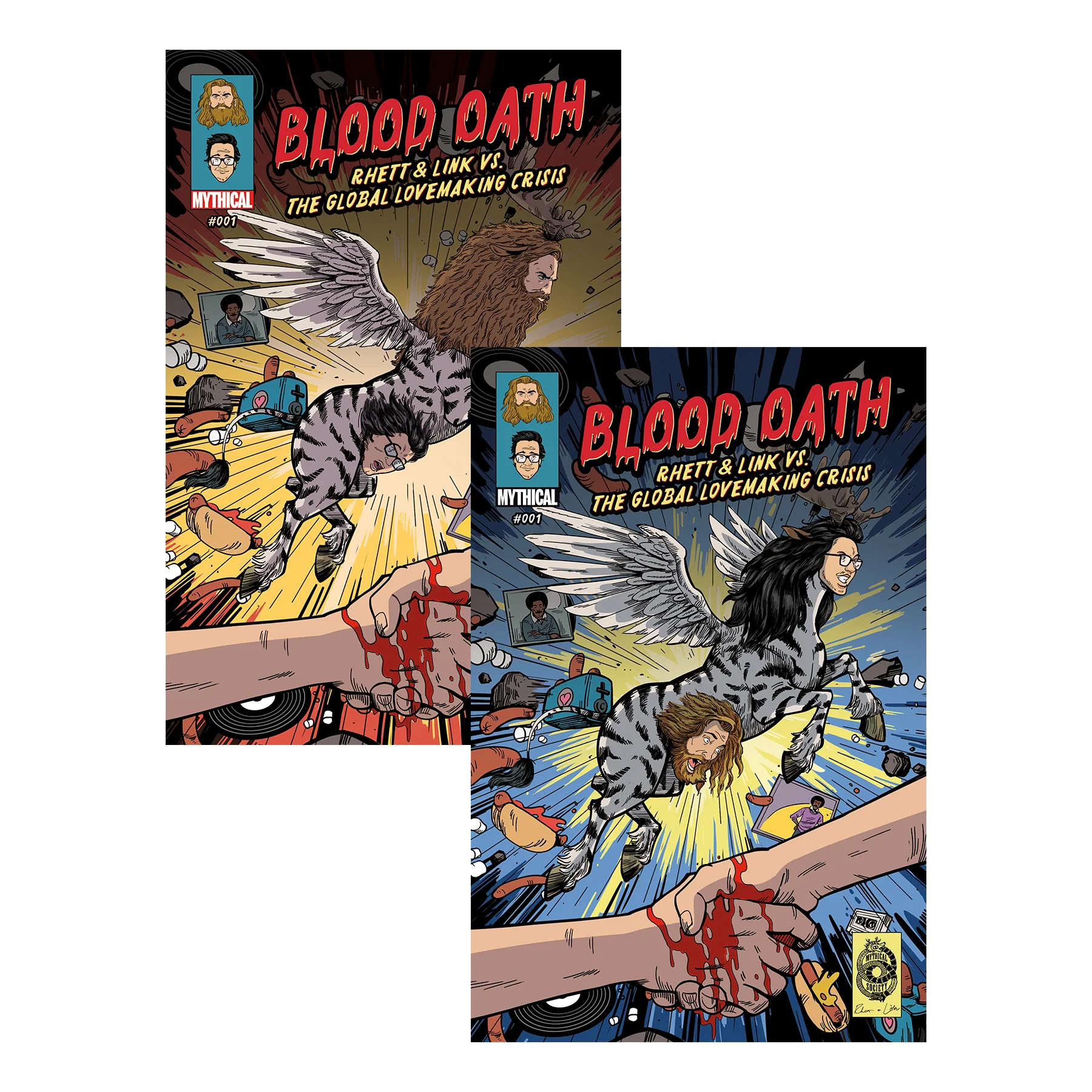 Rhett & Link Comic Book Bundle - Image 2