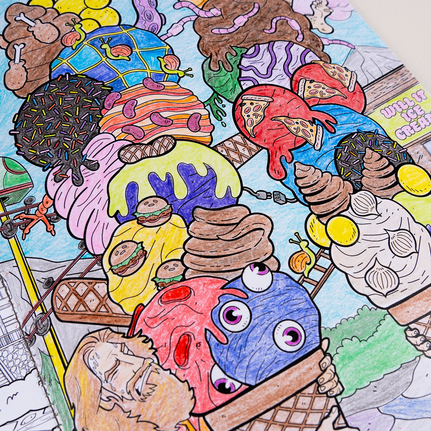 Rhett & Link's Mythicaland Coloring Book - Image 3