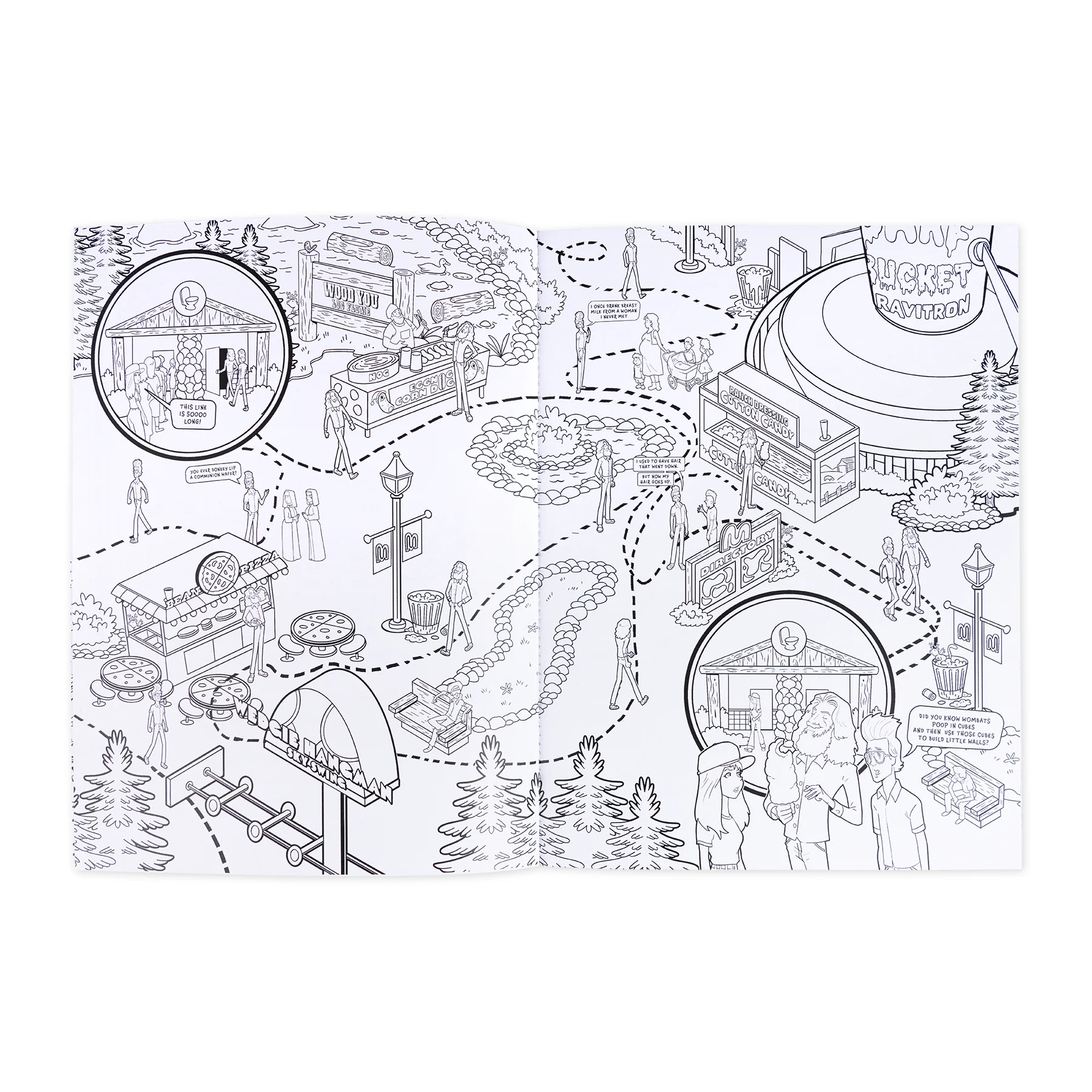 Rhett & Link's Mythicaland Coloring Book - Image 4