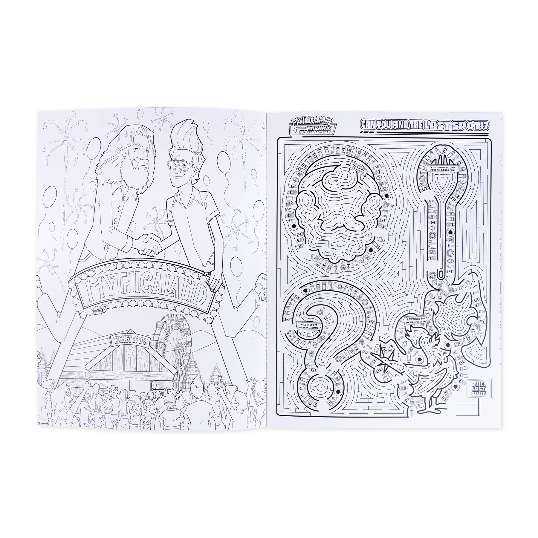 Rhett & Link's Mythicaland Coloring Book - Image 5