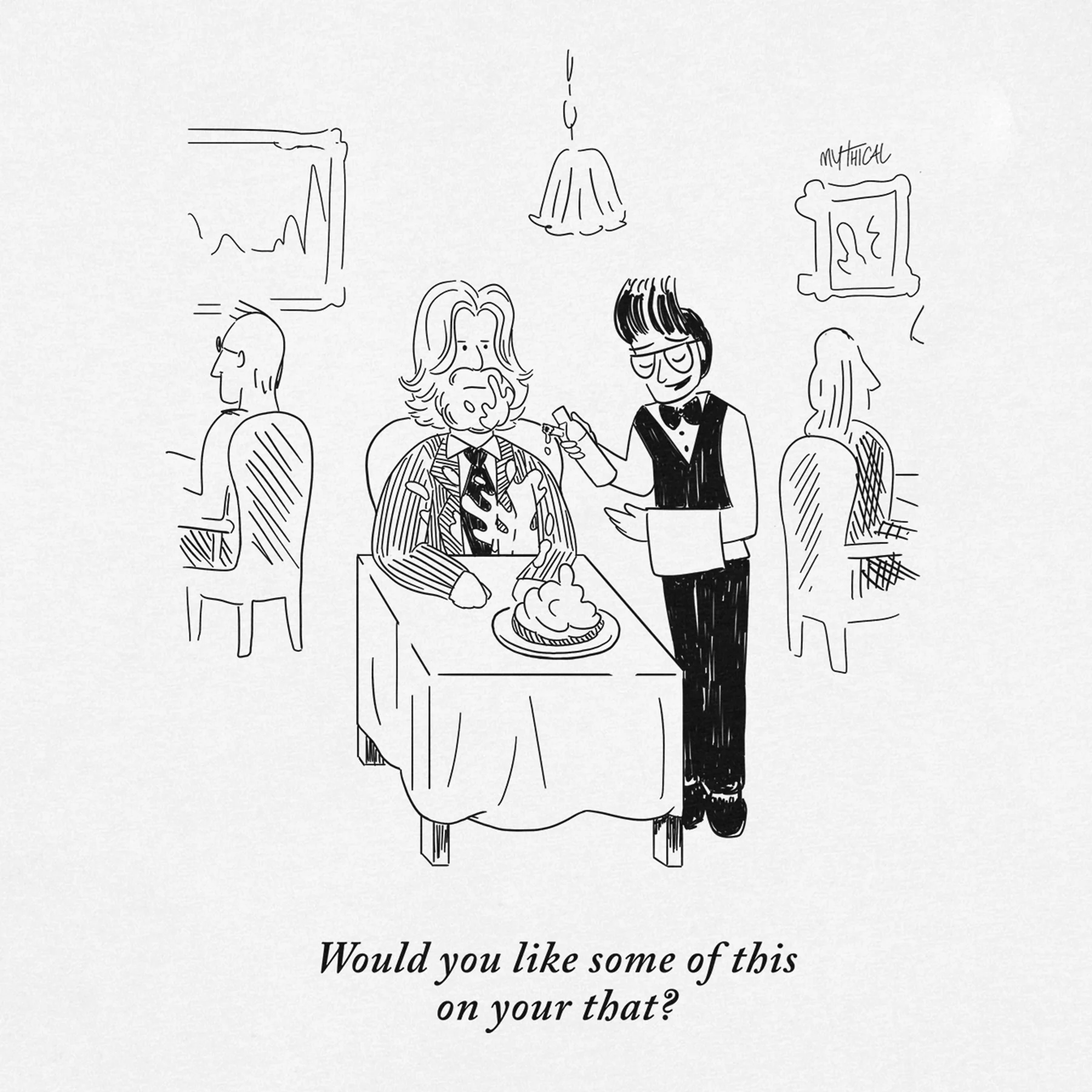 This On Your That Cartoon Tee - Image 3
