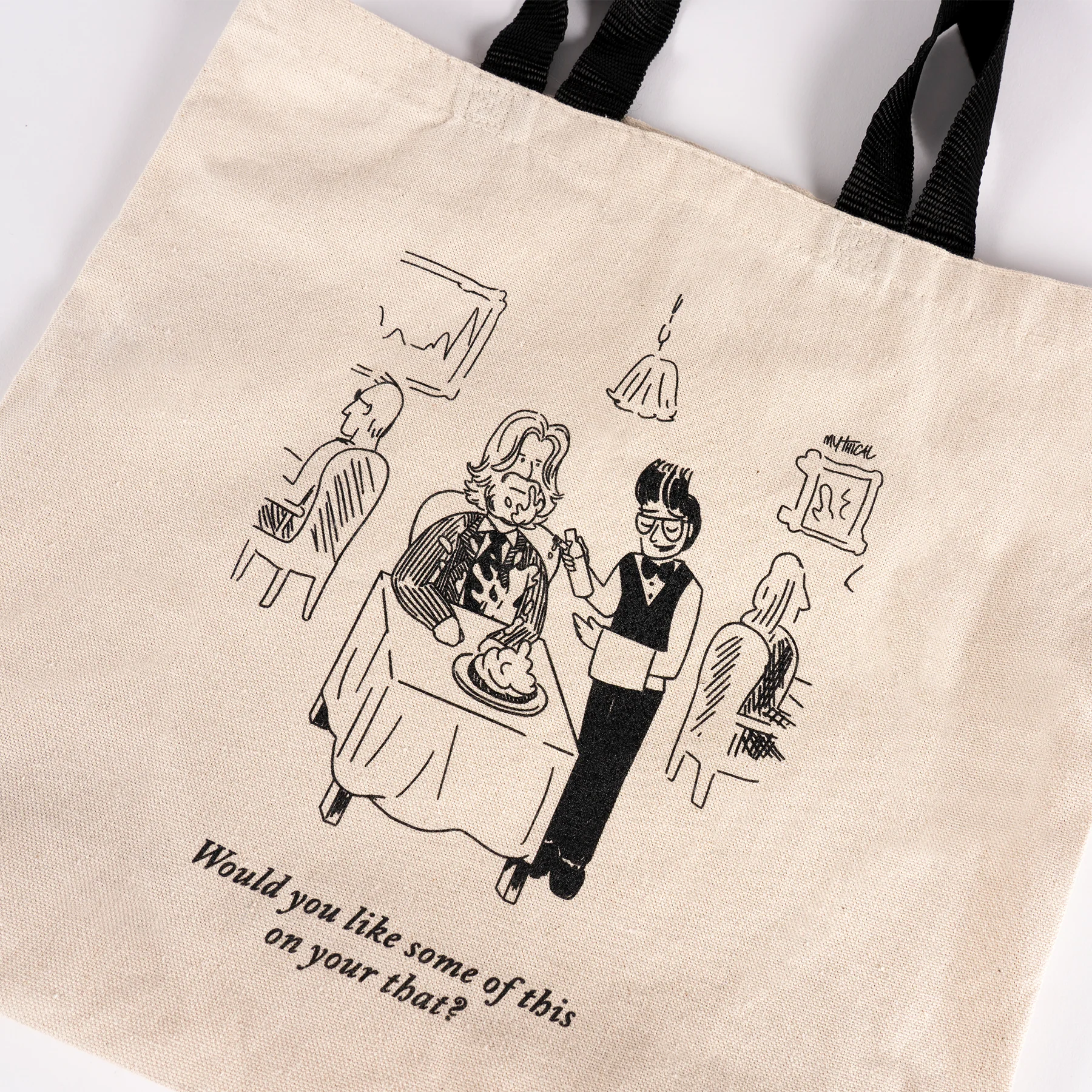 This On Your That Cartoon Tote Bag - Image 3